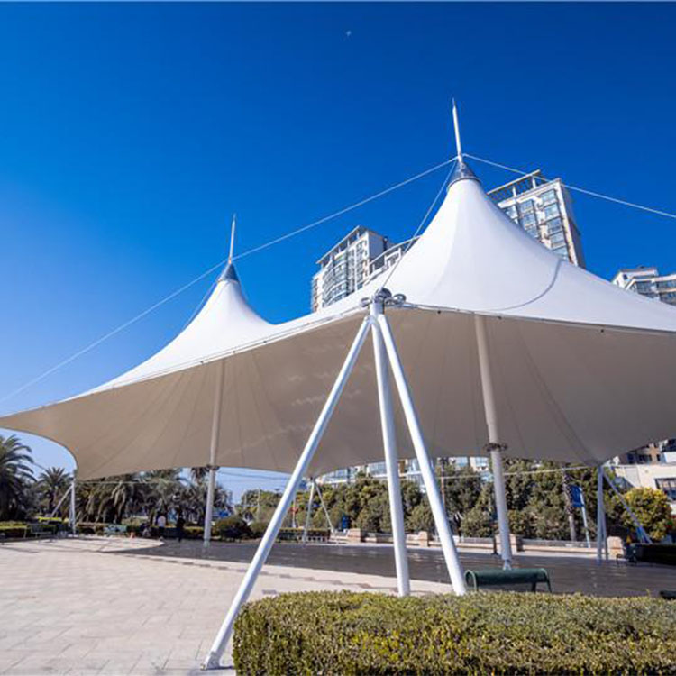 大箐山县膜结构景观棚