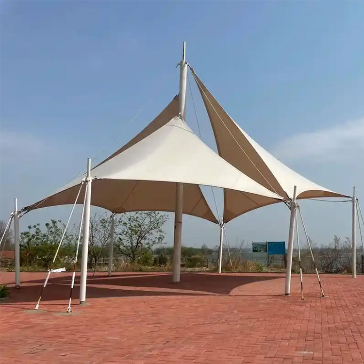 大箐山县膜结构景观棚