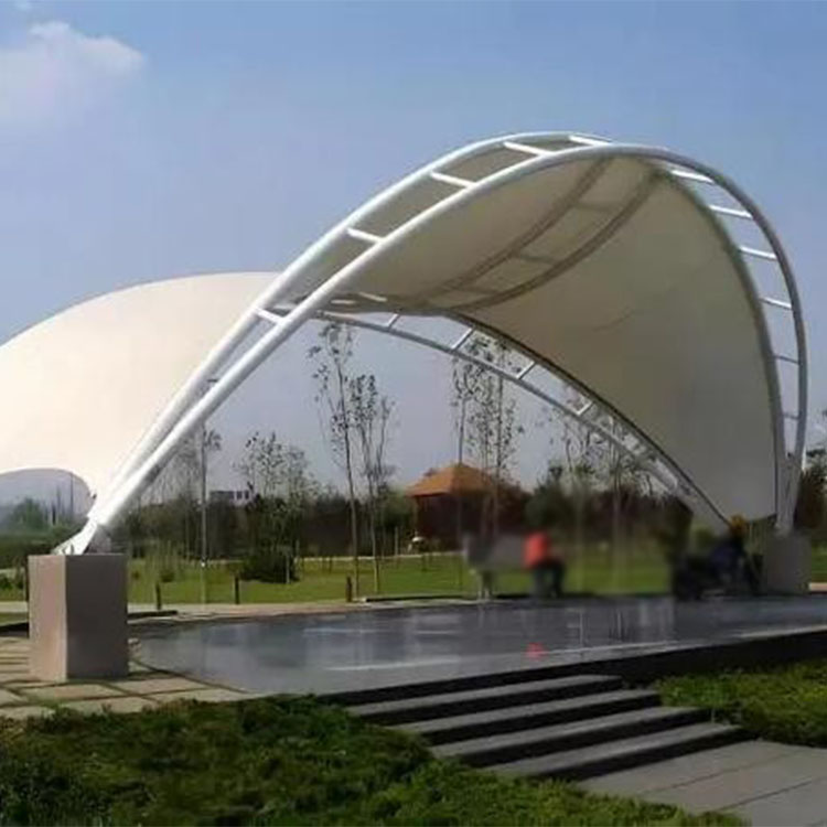 大箐山县膜结构景观棚