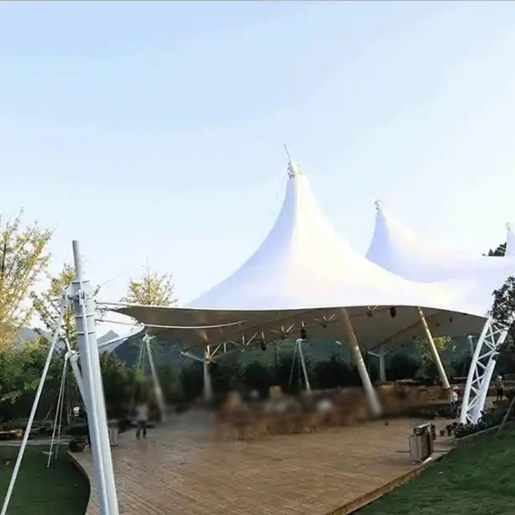 大箐山县膜结构景观棚