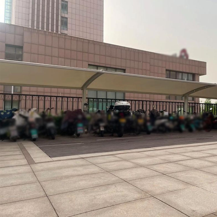 大箐山县膜结构电动车棚