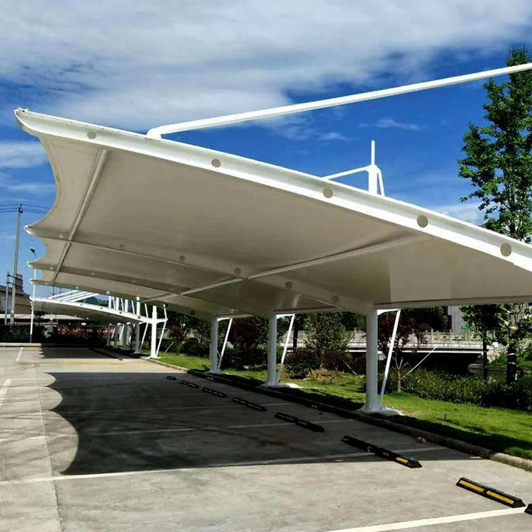 大箐山县膜结构汽车棚