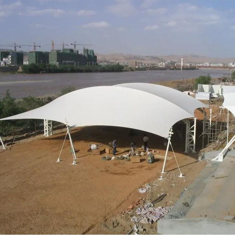 大箐山县膜结构汽车棚